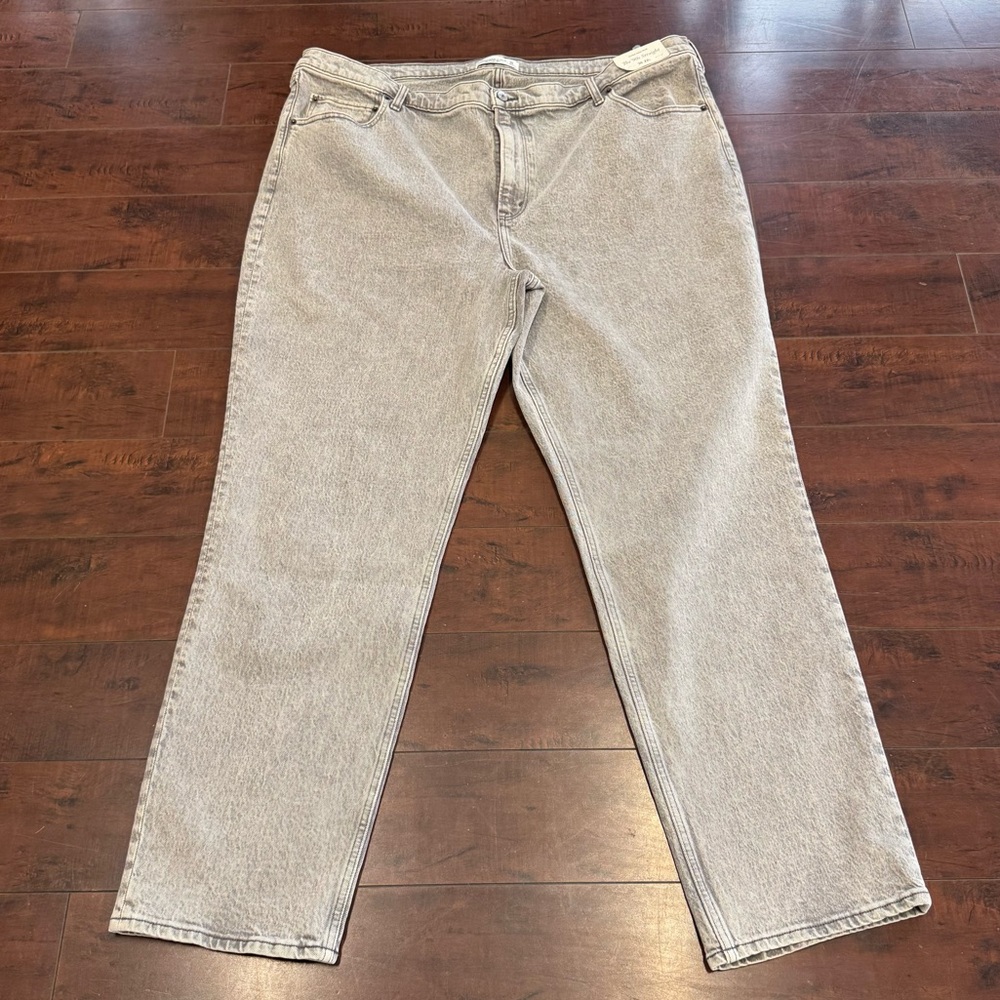 New Abercrombie & Fitch The 90’s Jean Ultra High Rise Curve Love Size 22 Long